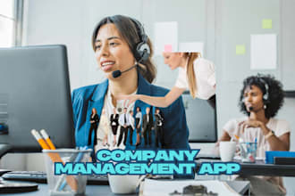 develop company management app company staff attendance app employee salary app