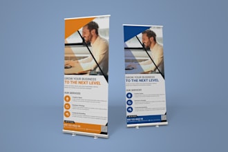 creative roll up banner, retractable banner, pull up banner