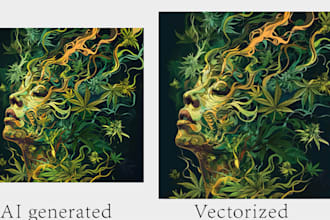 convert images into clean and stunning vector graphics