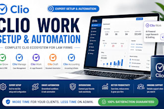setup clio grow clio manage clio draft and clio work for law firms