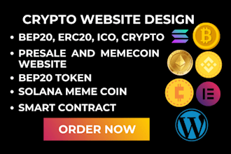 build solana presale staking website, solana meme token with smart contract