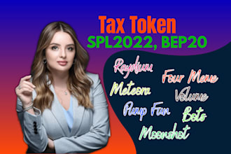 build trading bots, tax token, fee token on solana, bsc