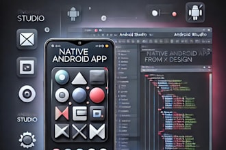 create a native android studio app from your figma design