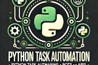 automate any task with python, web scraping, apis, excel, bots