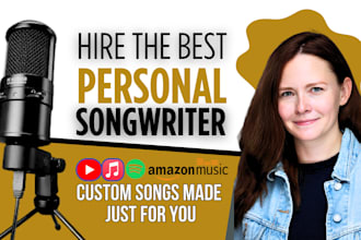 create soulful christian gosgel songs as a singer, songwriter and producer