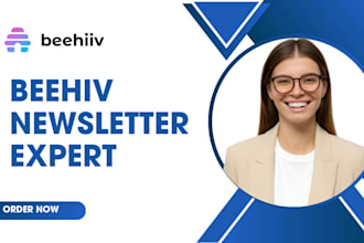 setup beehiv account, beehiv landing page, beehiv newsletter