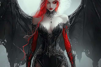 make character art for horror, scifi, and fantasy