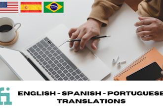 translate between spanish, portuguese, and english