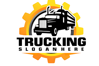 do transport logistic and trucking logo within 24 hours