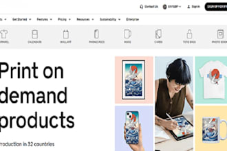 do etsy shopify print on demand, print on demand, printful, printify, etsy seo