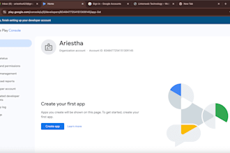 create, verify and pay for google organization account