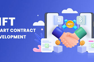 develop a custom nft collection or nft dapp on any evm blockchain