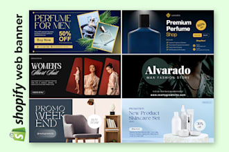 design logo and banner for shopify, ebay and amazon store