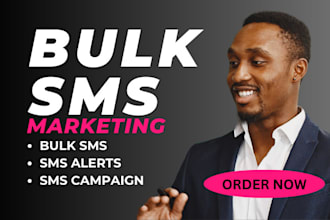 blast bulk SMS message campaigns and email campaign to any country