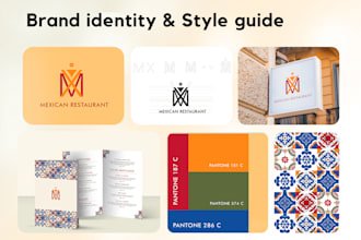 do minimal concept logo design and modern brand identity