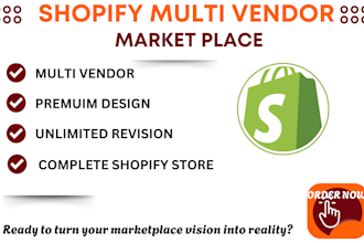 do shopify multi vendor shopify store multivendor website market place website
