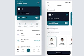 build fintech app, payment app, wallet app, loan app, budget app