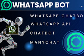 create a whatsapp chatbot, whatsapp bot, and whatsapp automation using manychat