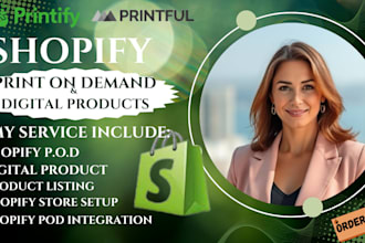 design shopify print on demand website printful store redesign shopify