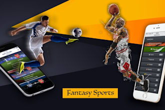 design stunning sports, fantasy sports graphics, logo, and UI