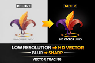 convert logo to high resolution vector