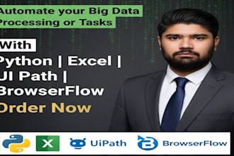 automate data processing  cleaning tasks using python scripts 24hr delivery