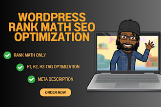 do SEO optimization for rank math on your wordpress site