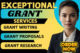 write winning grant proposal for nonprofit, business
