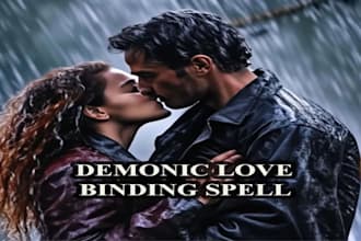 demonic love binding spell, powerful love binding ritual, enchanting love spell