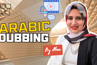 professionally translate and dub your english videos into arabic