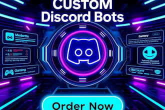 create custom discord bots in python for your server