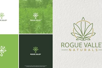 create a minimalist marijuana medical logo design