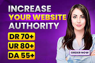 increase domain rating ahrefs dr domain authority da tf using SEO backlinks