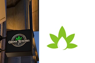 do custom cannabis weed logo design