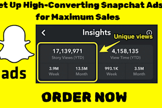 setup conversion snapchat ads for shopify ecommerce business for maximum sales