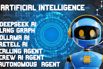 do deepseek r1 ai agent, ai ollama agent, rag agent voice, lang graph, llama ai