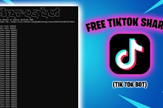 create tiktok livestreaming bot, instagram api bot, youtube automation bot