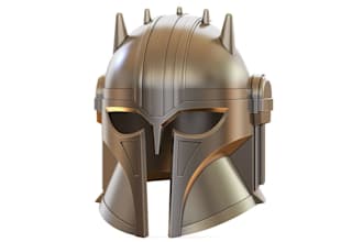 ready to print 3d character, 3d cosplay model, knight, armor, helmet, 3d sculpt
