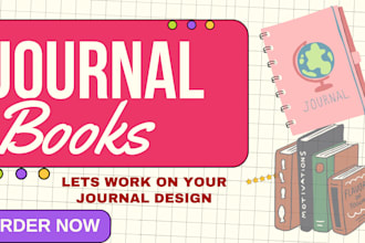 design journal, planner, self help journal, kdp journal, planner design,workbook
