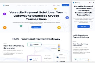 integrate crypto payment gateway with card payment method on any type of website