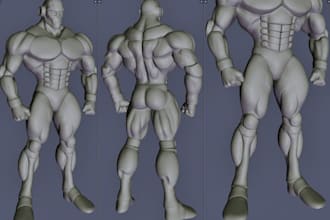 clean sculpt articulated toy model 3d lego model, 3d bjd action figure, 3d print