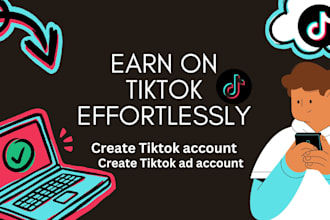 create verified tiktok USA UK tiktok agency account and tiktok ads setup