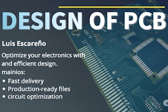 design pcb layouts for your electronics project
