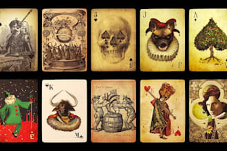 design card game board game web3 game playing card trading card poker card box
