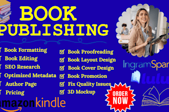 publish book on amazon kindle kdp book formatting amazon ads ebook marketing