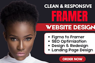 framer website design, expert figma to framer and landing page framer design