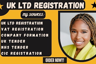 do UK ltd or cic registration, vat and utr applications for UK and non UK