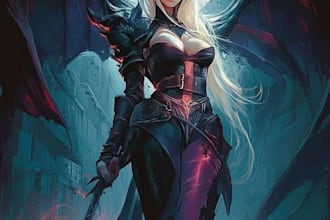 create d and d character art and dnd character art