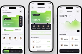 develop fintech app for ios and android, finance app, finance fintech website