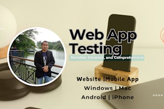 test your android ios and web app for functionality UX